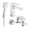 Mexen Uno R45 vannikomplekt, kroom - 71403R45-00
