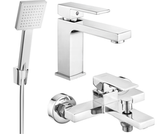 Mexen Uno R45 vannikomplekt, kroom - 71403R45-00