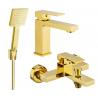 Mexen Uno R45 ensemble de baignoire, doré - 71403R45-50