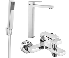 Mexen Uno R77 vannikomplekt, kroom - 71413R77-00