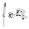 Mexen Uno R77 grifo de bañera con set de ducha, cromo - 7143R77-00