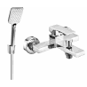 Mexen Uno R62 badkraan met doucheset, chroom - 7143R62-00