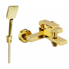 Mexen Uno R62 badmengkraan met doucheset, goud - 7143R62-50