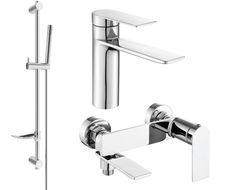 Mexen Zero DF70 zestaw wannowy, chrom - 71103DF70-00