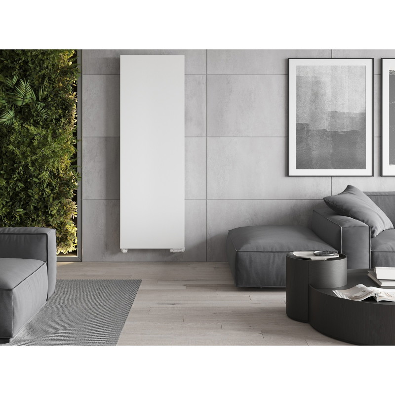Mexen Flat VS20S paneelradiaator 2200 x 600 mm, alumine keskühendus, 1520 W, valge - W6VS20S-220-060-00