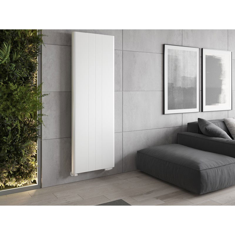 Mexen Line VR20SL radiador de panel 1600 x 400 mm, conexión inferior central, 794 W, blanco - W6VR20SL-160-040-00