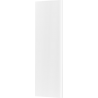 Mexen Flat VR20S Heizkörper platt 1800 x 300 mm, untere mittlere Anschluss, 654 W, weiß - W6VR20S-180-030-00