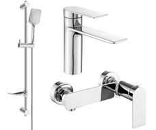 Mexen Zero DF62 zestaw prysznicowy, chrom - 71104DF62-00