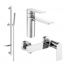 Mexen Zero DF70 set za tuširanje, krom - 71104DF70-00
