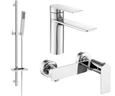 Mexen Zero DQ02 conjunto de duche, cromado - 71104DQ02-00