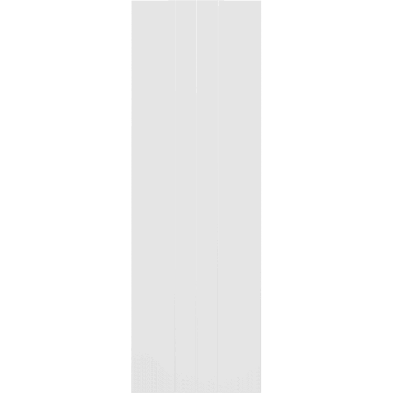 Mexen VS20SL Radiador de painel Line 2000 x 400 mm, ligação inferior central, 945 W, branco - W6-200-040-00