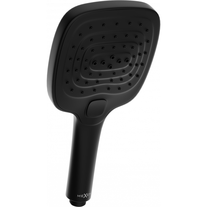 Mexen R-17 3-funktionellt duschhandtag, svart - 79517-70
