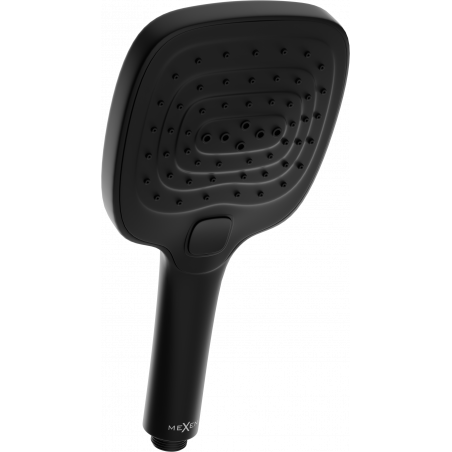Mexen R-17 3-function shower handle, black - 79517-70