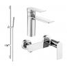 Mexen Zero DS70 shower set, chrome - 71104DS70-00