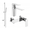 Mexen Zero Ensemble de douche DS70, chromé - 71104DS70-00