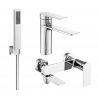 Mexen Zero R02 ensemble baignoire, chrome - 71103R02-00