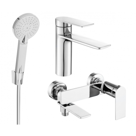 Mexen Zero R40 Bath Set, Chrome - 71103R40-00