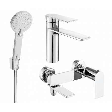 Mexen Zero R40 set za kadu, krom - 71103R40-00