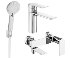 Mexen Zero R40 Buedzëmmer Set, Chrom - 71103R40-00