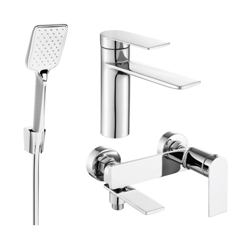 Mexen Zero R62 set za kadu, krom - 71103R62-00