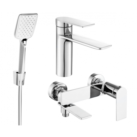 Mexen Zero R62 Buedewanne Set, Chróm - 71103R62-00