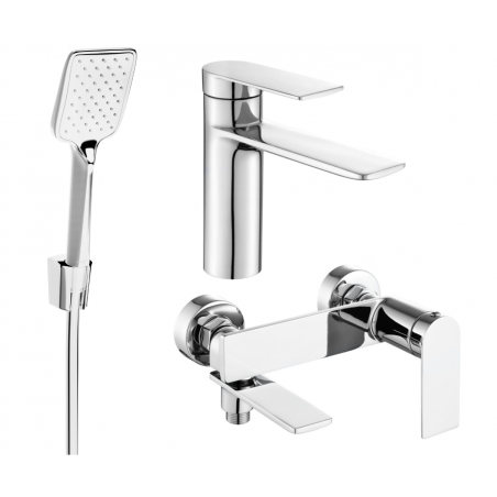 Mexen Zero R62 vannikomplekt, kroomitud - 71103R62-00