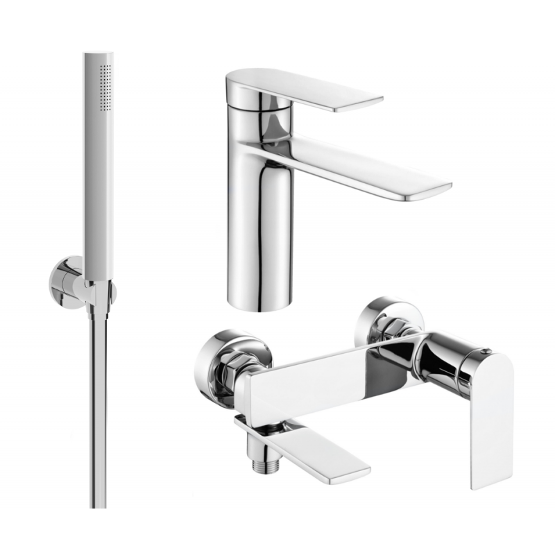 Mexen Zero R70 conjunto de banheira, cromado - 71103R70-00