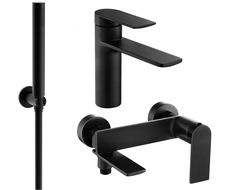 Mexen Zero R70 conjunto de bañera, negro - 71103R70-70