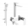Mexen Zero DF62 vannikomplekt, kroom - 7113DF62-00