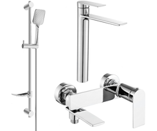 Mexen Zero DF62 conjunto de baño, cromo - 7113DF62-00