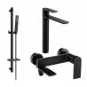 Mexen Zero DQ02 Badegarnitur, schwarz - 7113DQ02-70