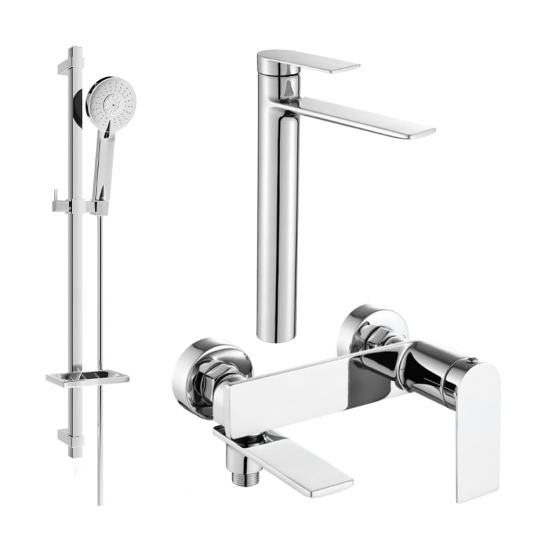 Mexen Zero DQ40 vannisegisti komplekt, kroom - 7113DQ40-00