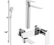Mexen Zero DS62 Badeset, Chrom - 7113DS62-00