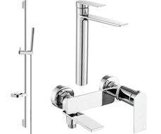 Mexen Zero DS70 ensemble de bain, chrome - 7113DS70-00