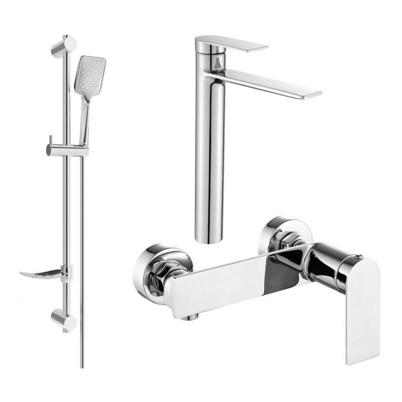 Mexen Zero DF62 dušikomplekt, kroom - 71114DF62-00