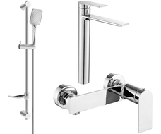 Mexen Zero DF62 duschset, krom - 71114DF62-00