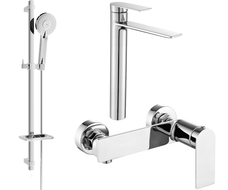 Mexen Zero Conjunto de ducha DQ40, cromo - 71114DQ40-00