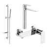 Mexen Zero DF70 Duschset, Chrom - 71114DF70-00