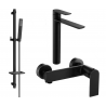 Mexen Zero Ensemble de douche DQ02, noir - 71114DQ02-70