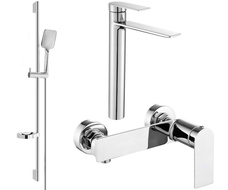 Mexen Zero DS62 conjunto de duche, cromado - 71114DS62-00