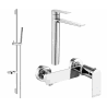 Mexen Zero DS70 doucheset, chroom - 71114DS70-00