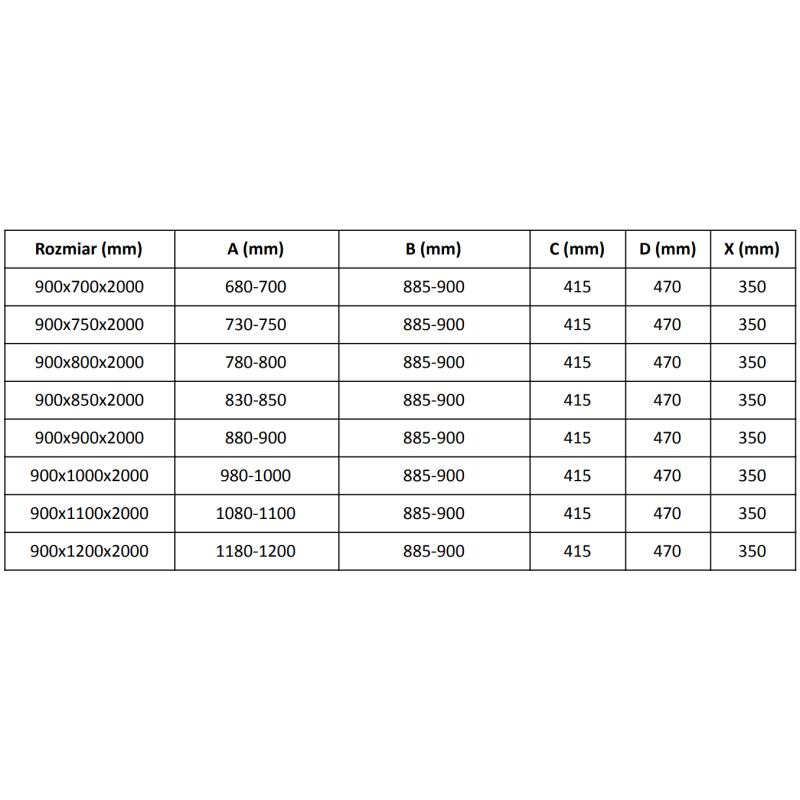 Mexen Velar L cabine de douche coulissante 90 x 90 cm, transparent, cuivre brossé - 871-090-090-03-65