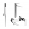 Mexen Zero R02 bathtub set, chrome - 71113R02-00