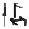 Mexen Zero R02 vannikomplekt, must - 71113R02-70
