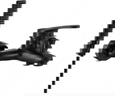 Mexen Erica R72 Buedzebatterie mat Duschsett, schwaarz - 74643R72-70