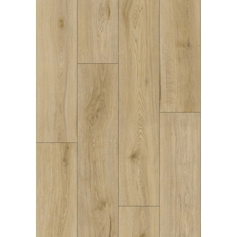Mexen Charter Oak vinylpanelen 1240 x 182 mm SPC 6,5 mm, onderlaag IXPE 1,5 mm, 4 V-groef, Eik - F1022-1240-182-505-4V1-01
