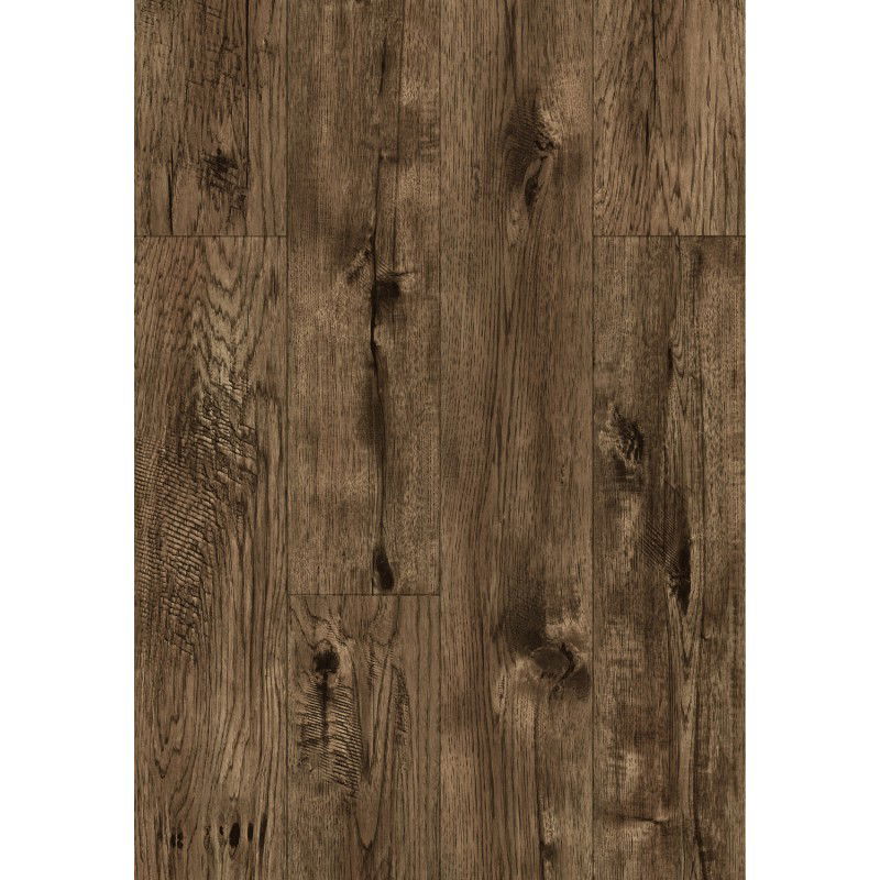 Mexen Orange Beach paneles de vinilo 1240 x 182 mm SPC 6,5 mm, base IXPE 1,5 mm, 4 V-Fuga, Nogal - F1028-1240-182-505-4V1-02