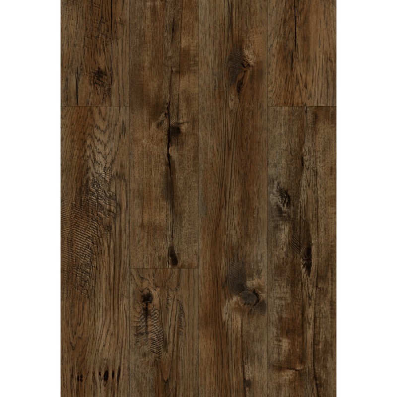 Mexen Mount Vernon panneaux vinyles 1240 x 182 mm SPC 6,5 mm, sous-couche IXPE 1,5 mm, 4 V-Fuga, Noyer