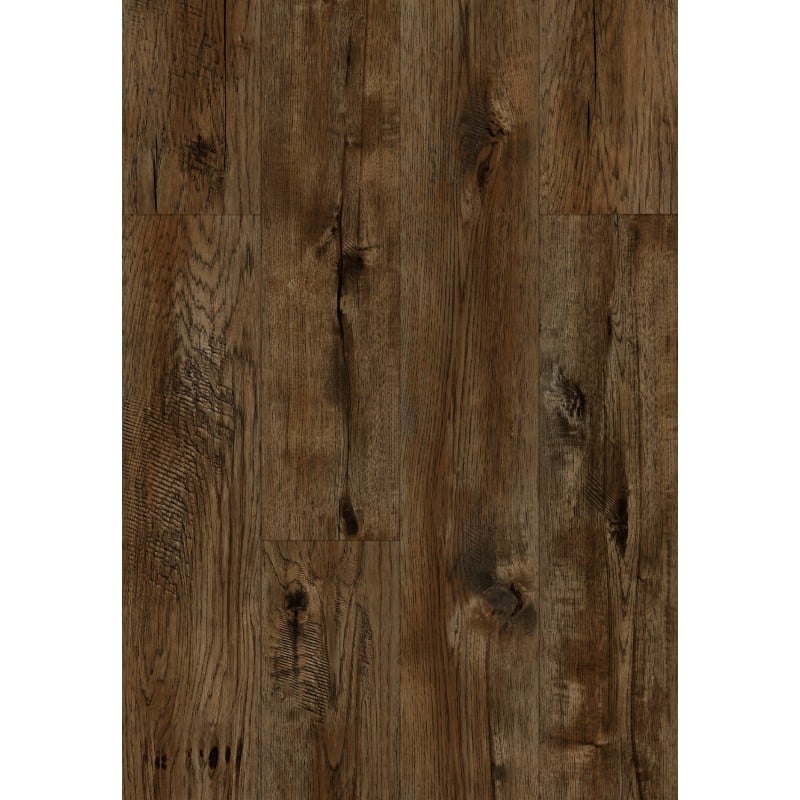 Mexen Mount Vernon Vinylplatten 1240 x 182 mm SPC 6,5 mm, IXPE Unterlage 1,5 mm, 4 V-Fuge, Nussbaum - F1029-1240-182-505-4V1-02
