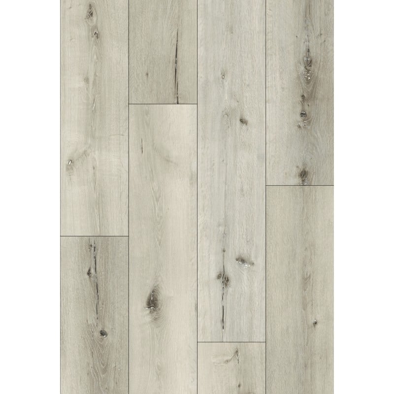 Mexen Silver Lake Vinylplatten 1240 x 182 mm SPC 6,5 mm, IXPE-Unterlage 1,5 mm, 4 V-Fuge, Eiche - F1034-1240-182-505-4V1-01